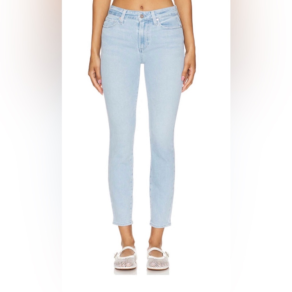 PAIGE Light Wash Skinny Jeans